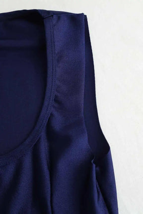 Body Luz Charline Bleu en Polyamide