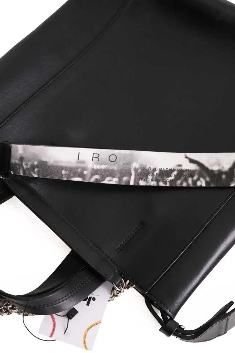 Sac à bandoulière Iro Noir en Cuir