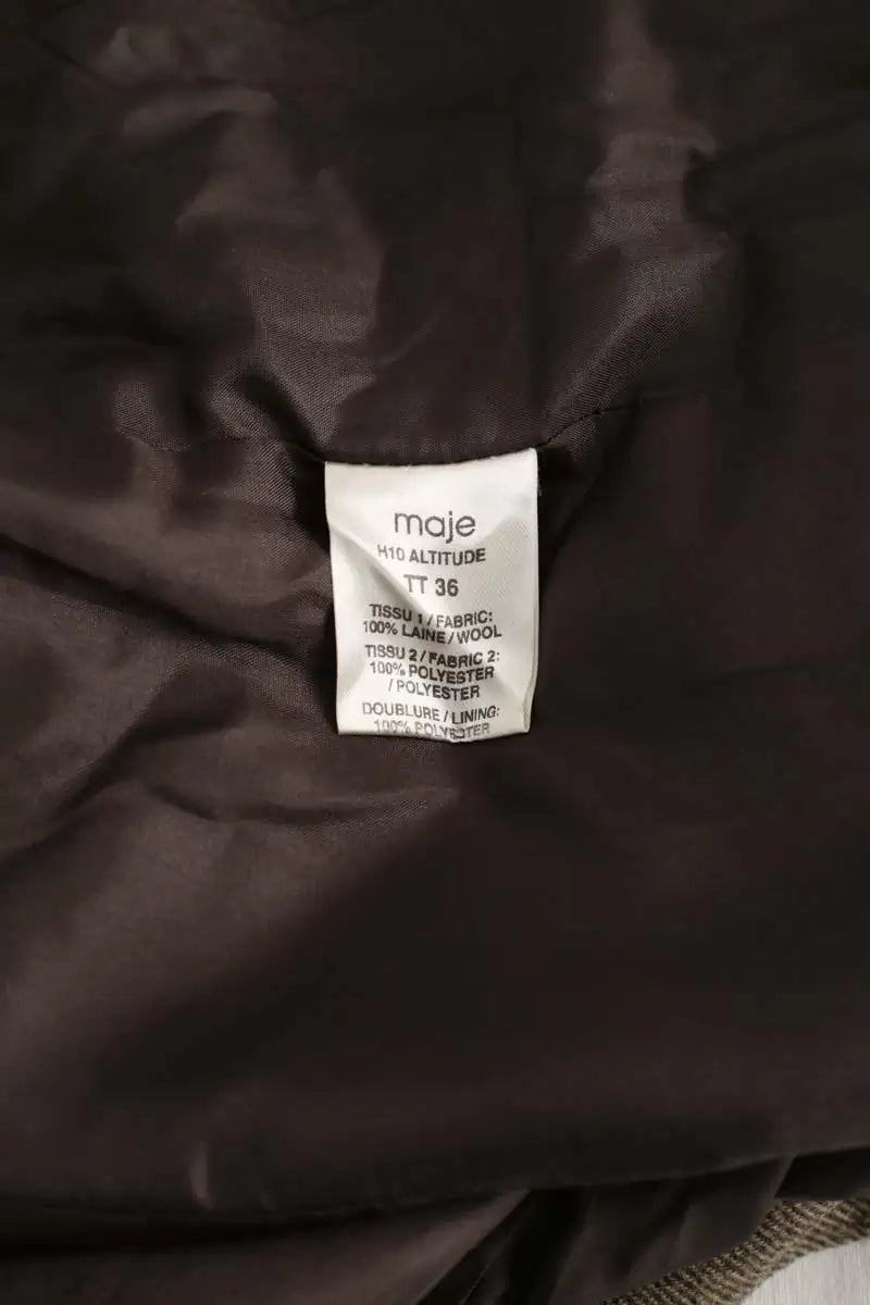 Blazer Maje  Marron