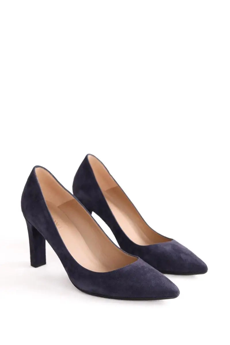 Talons LK Bennett Tess Marine en Daim