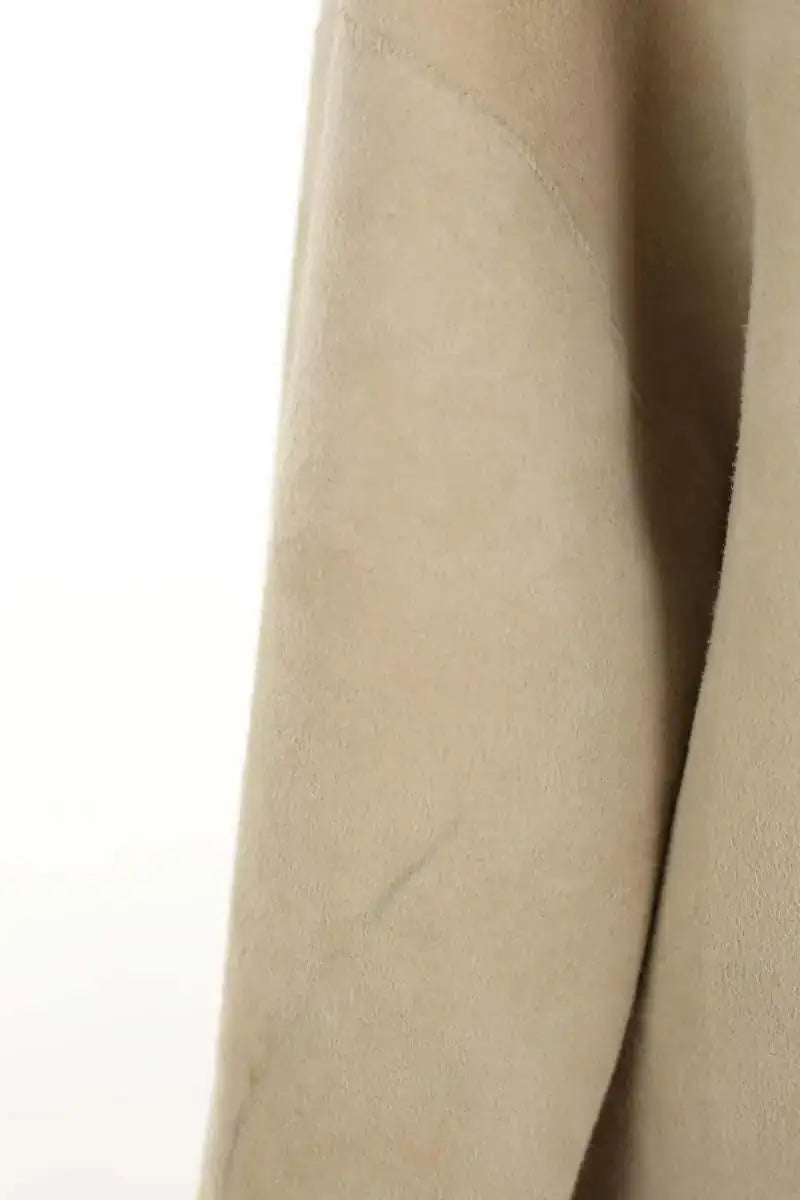 Manteau Ba&Sh Beige en Daim