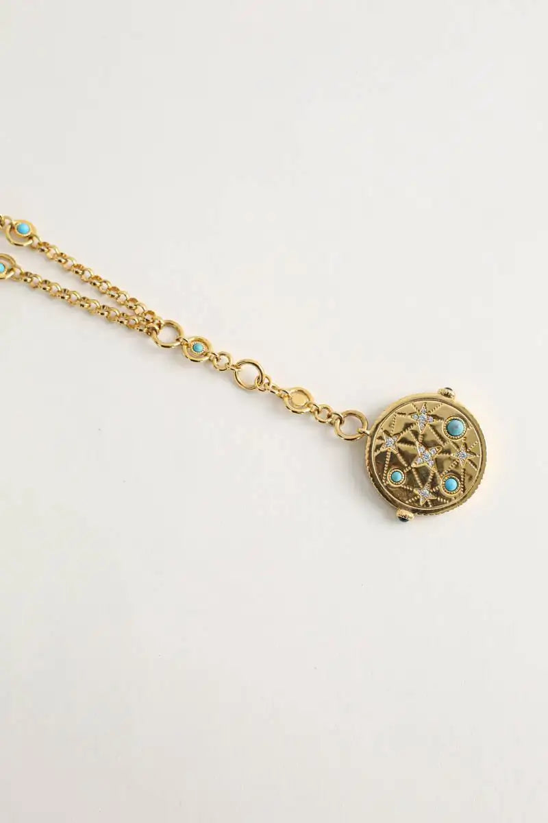 Collier APM Monaco Doré en Plaqué or