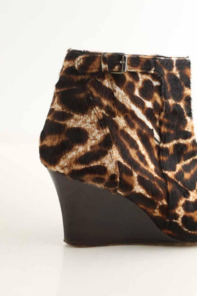 Boots Lanvin  Marron