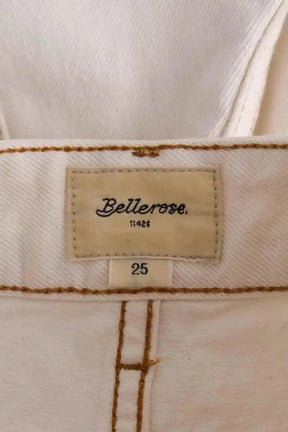 Jean droit Bellerose Beige en Coton