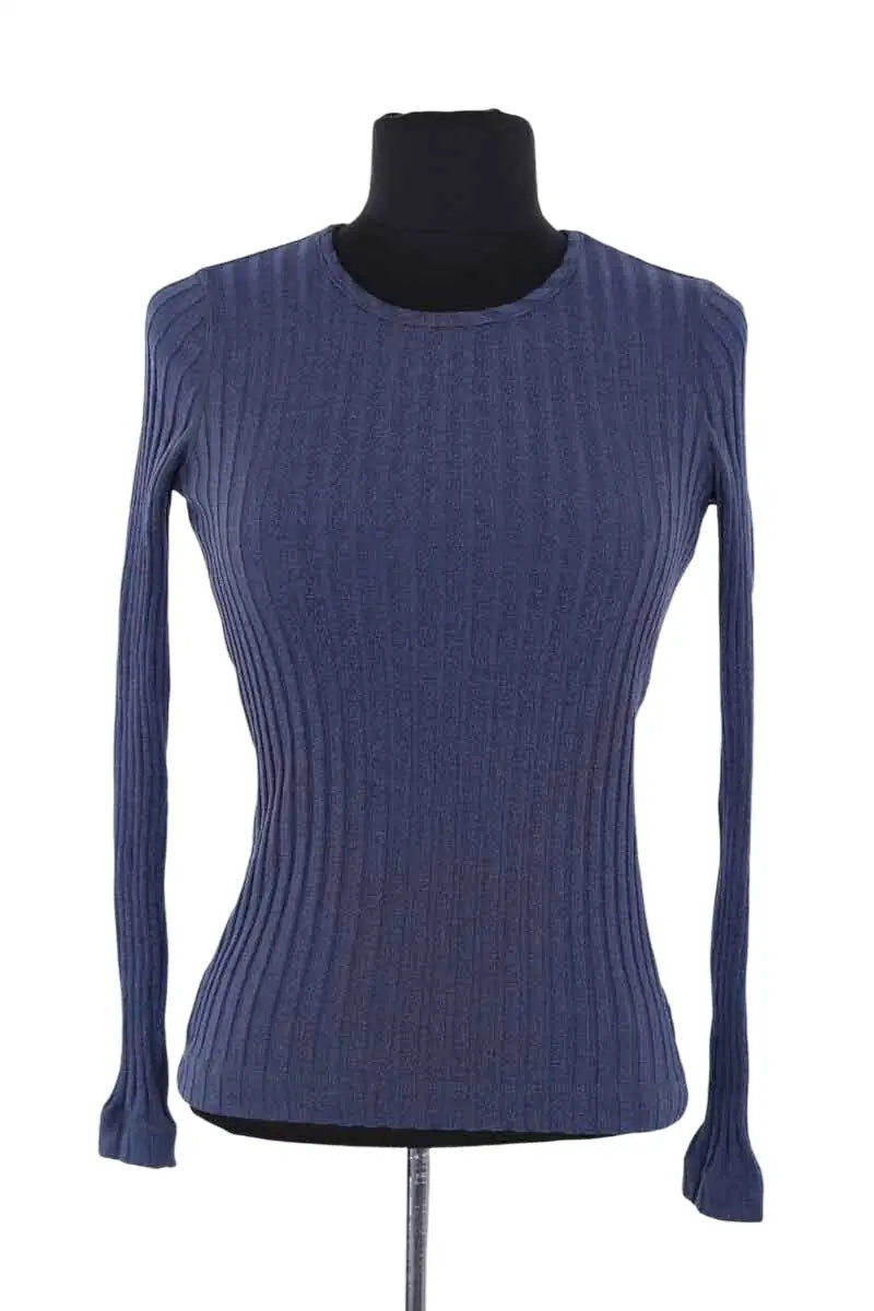 Top Armani Exchange Bleu en Synthétique, taille XS - Seconde Main