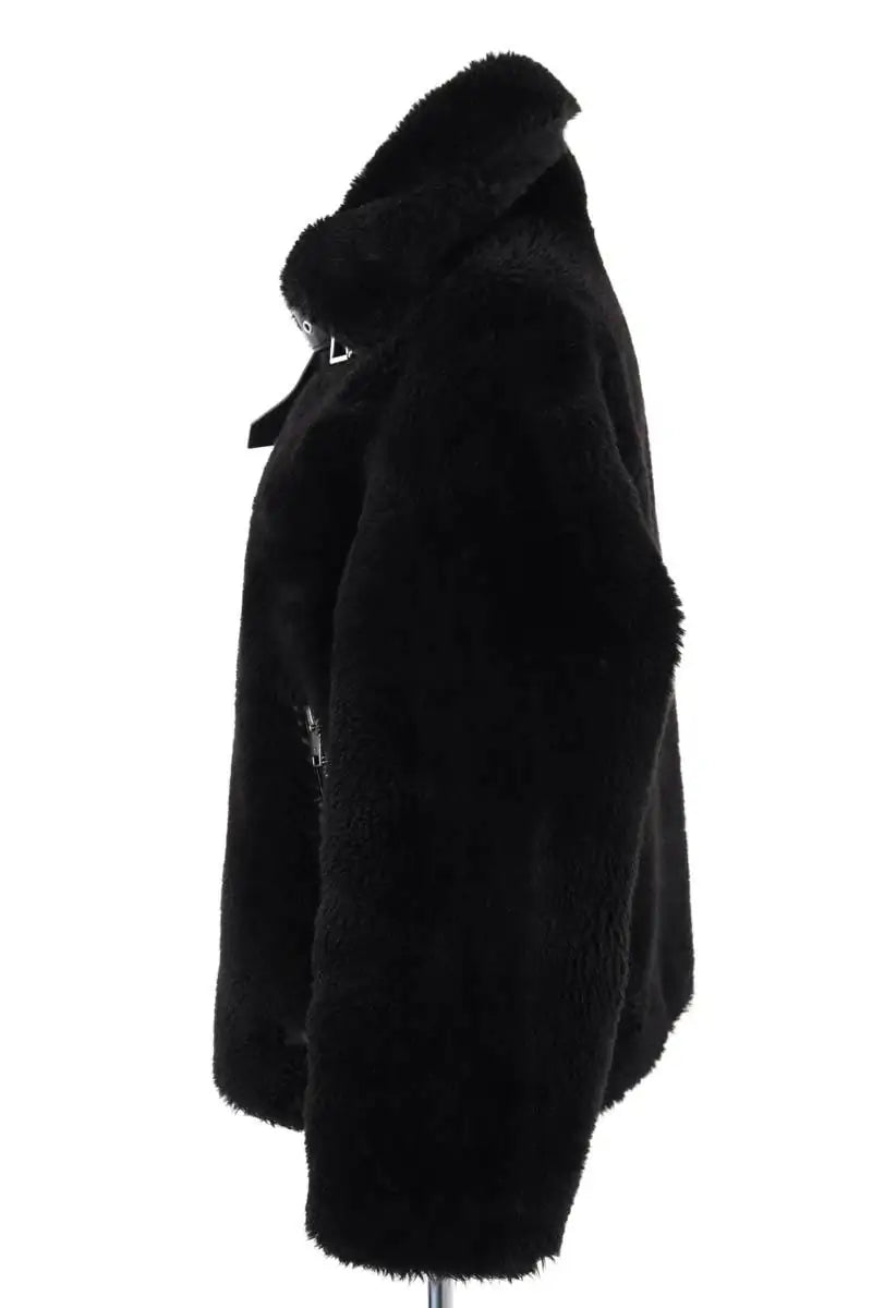 Manteau The Kooples Noir en Synthétique
