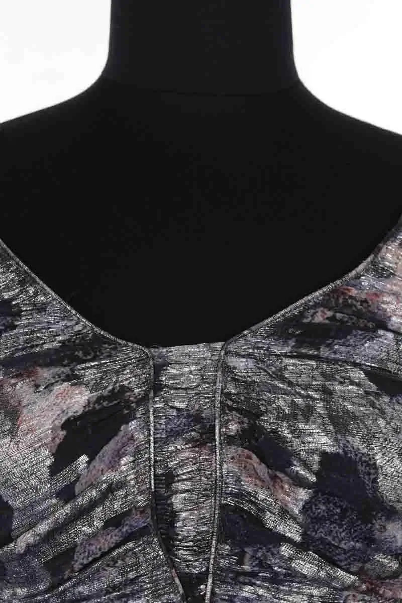 Robe Isabel Marant Argent en Synthétique