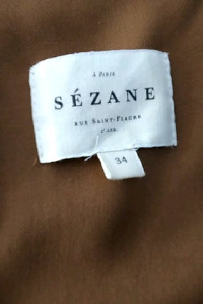 Robe Sézane  Marron