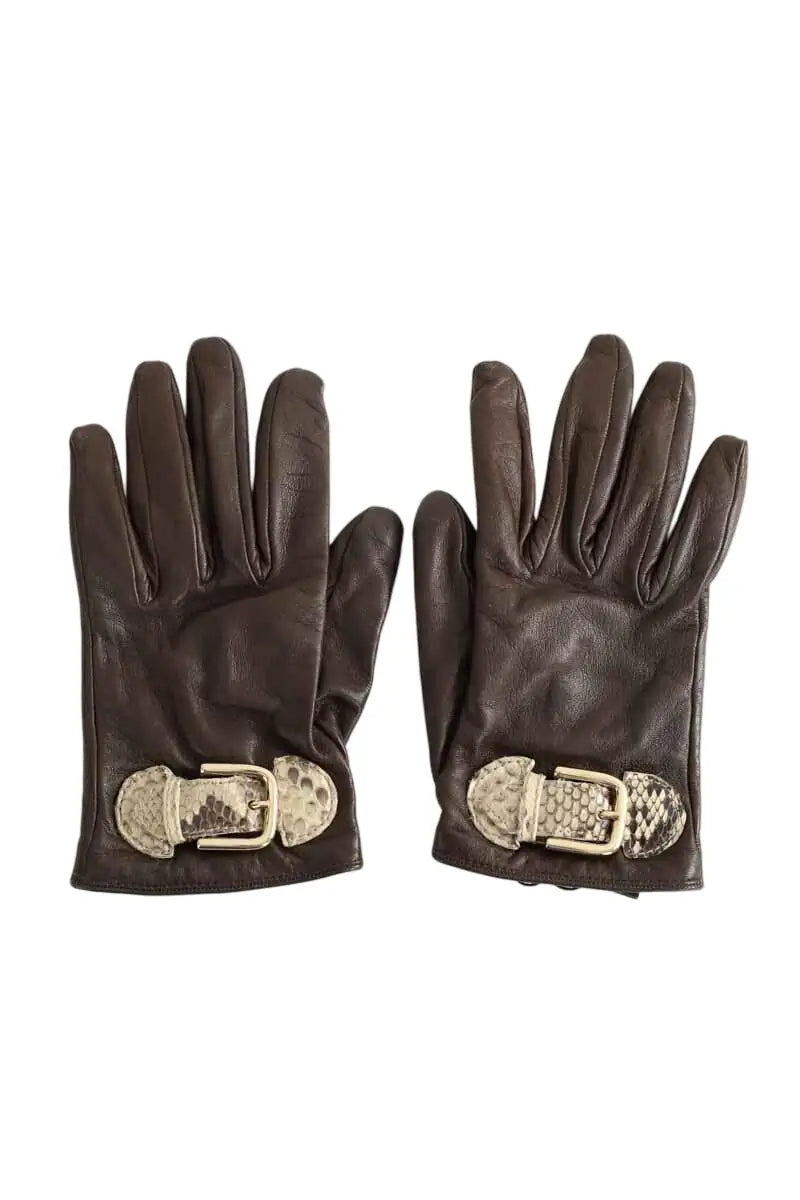 Gants Paule Ka  Marron