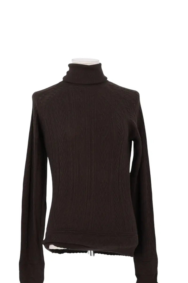 Pull Barbara Bui Marron en Viscose, taille XS - Seconde Main