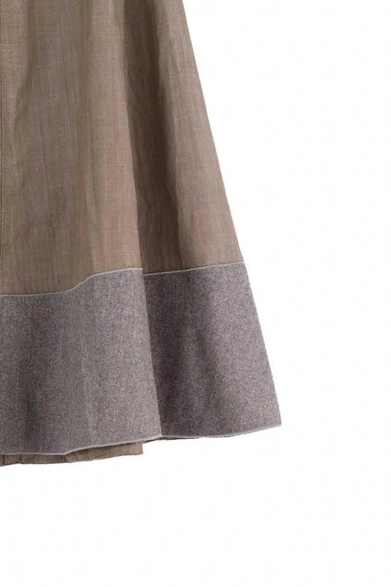 Jupe Louis Vuitton Marron en Coton