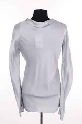 Blouse Yves Saint Laurent Gris en Soie