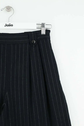 Pantalon large Sézane Bleu en Laine