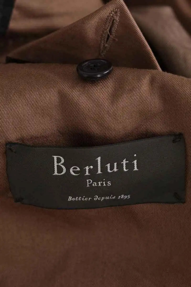 Costume Berluti Anthracite en Laine