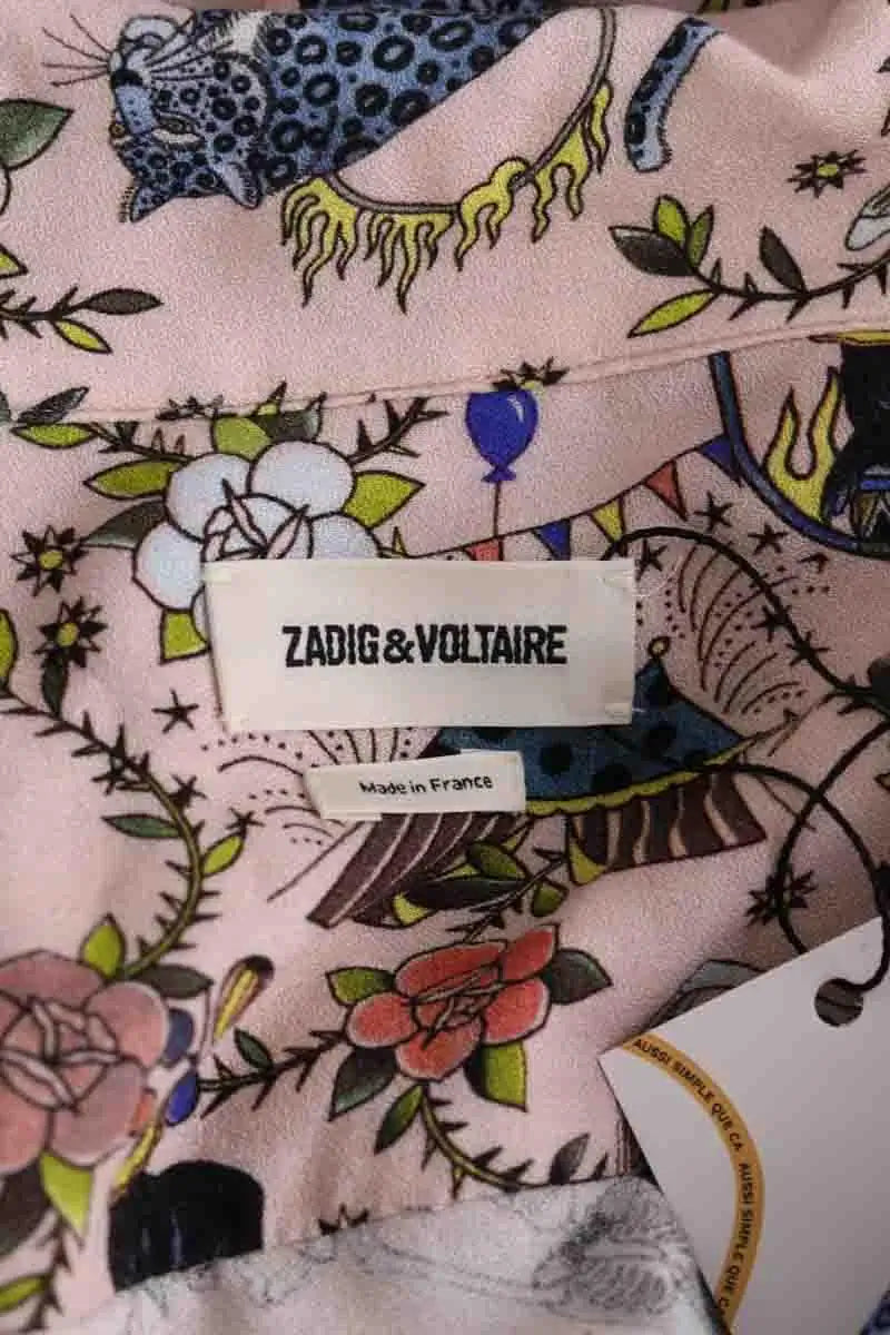 Chemise Zadig & Voltaire Rose en Viscose