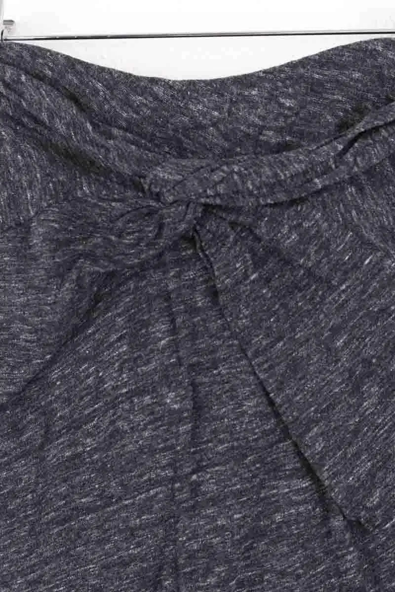 Mini jupe Iro Anthracite en Coton