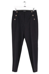 Pantalon The Kooples Noir en Laine, taille S - Seconde Main
