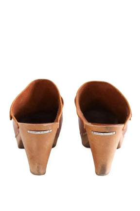 Sabots Isabel Marant Marron en Cuir