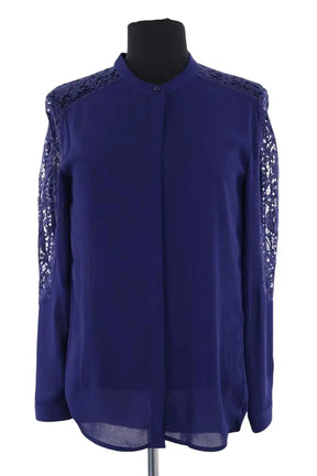 Blouse The Kooples Bleu en Synthétique, taille XS - Seconde Main
