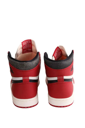 Baskets Nike Rouge en Cuir