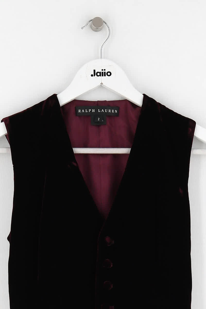 Top sans manche Ralph Lauren  Bordeaux
