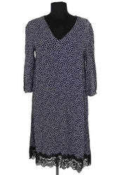 Robe Claudie Pierlot Marine en Viscose, taille M - Seconde Main