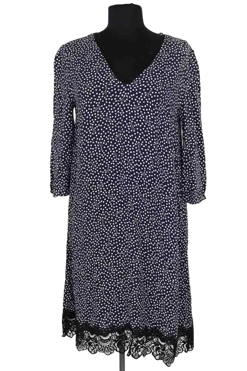 Robe Claudie Pierlot Marine en Viscose, taille M - Seconde Main