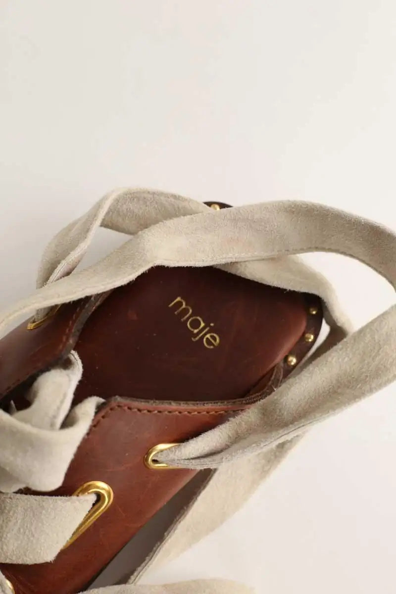 Sandales Maje  Marron