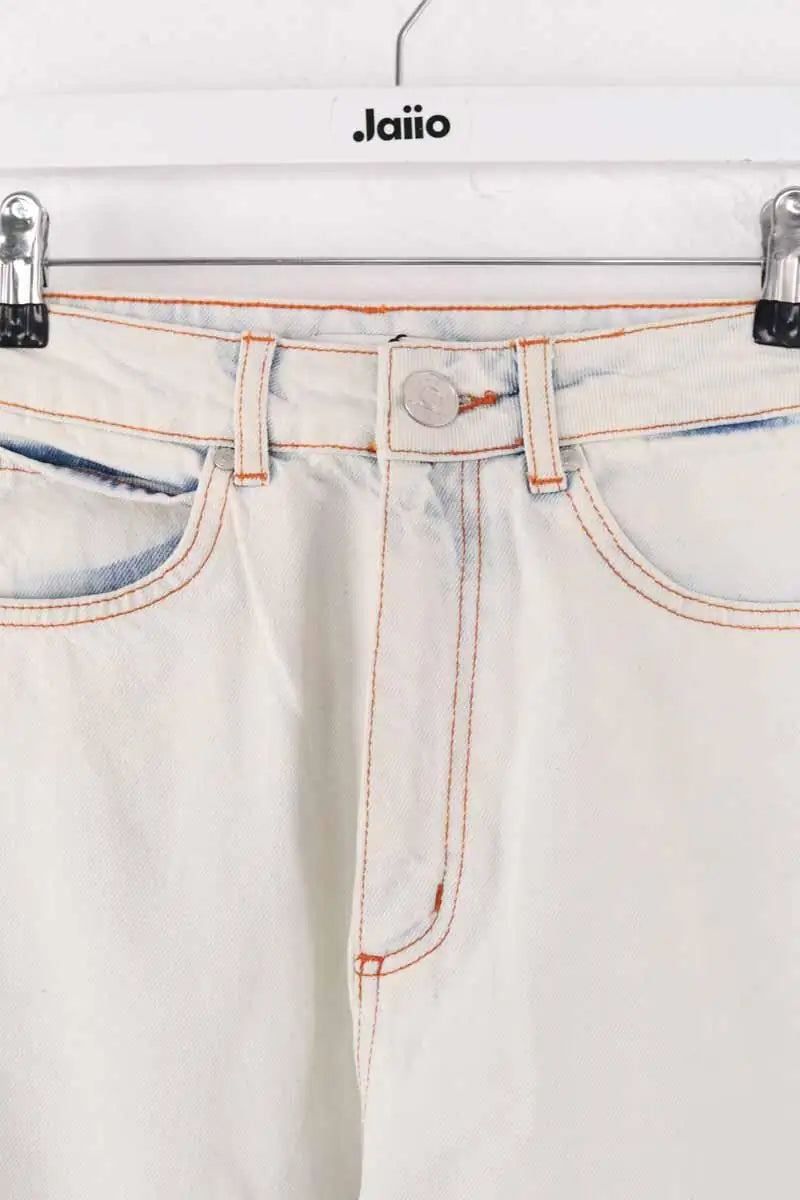 Jean droit Sandro Bleu en Coton