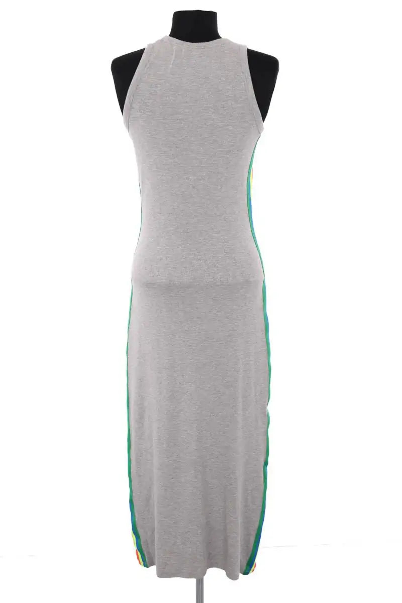 Robe From Future Gris en Coton
