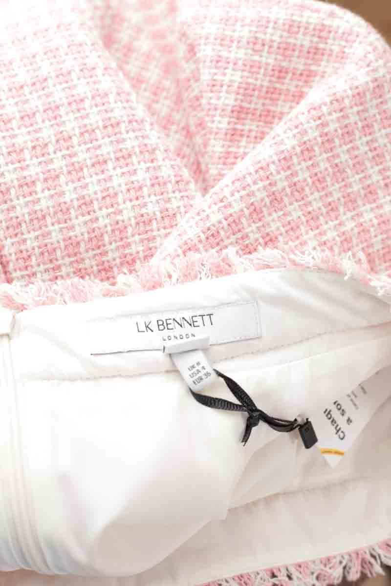 Mi-longueur LK Bennett  Rose