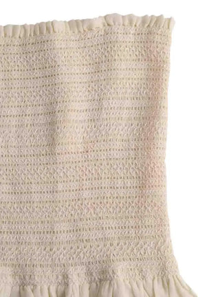 Top sans manche Isabel Marant Jaune en Soie