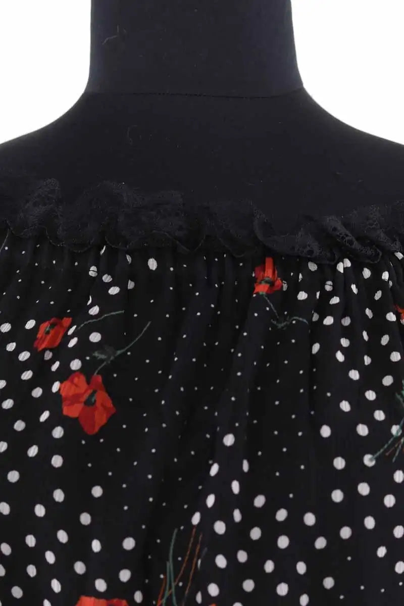 Robe The Kooples Noir en Synthétique
