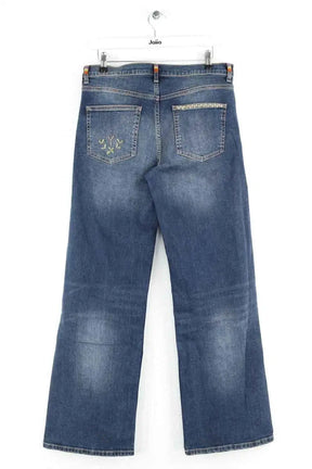 Jean large Younic By Dina  Bleu