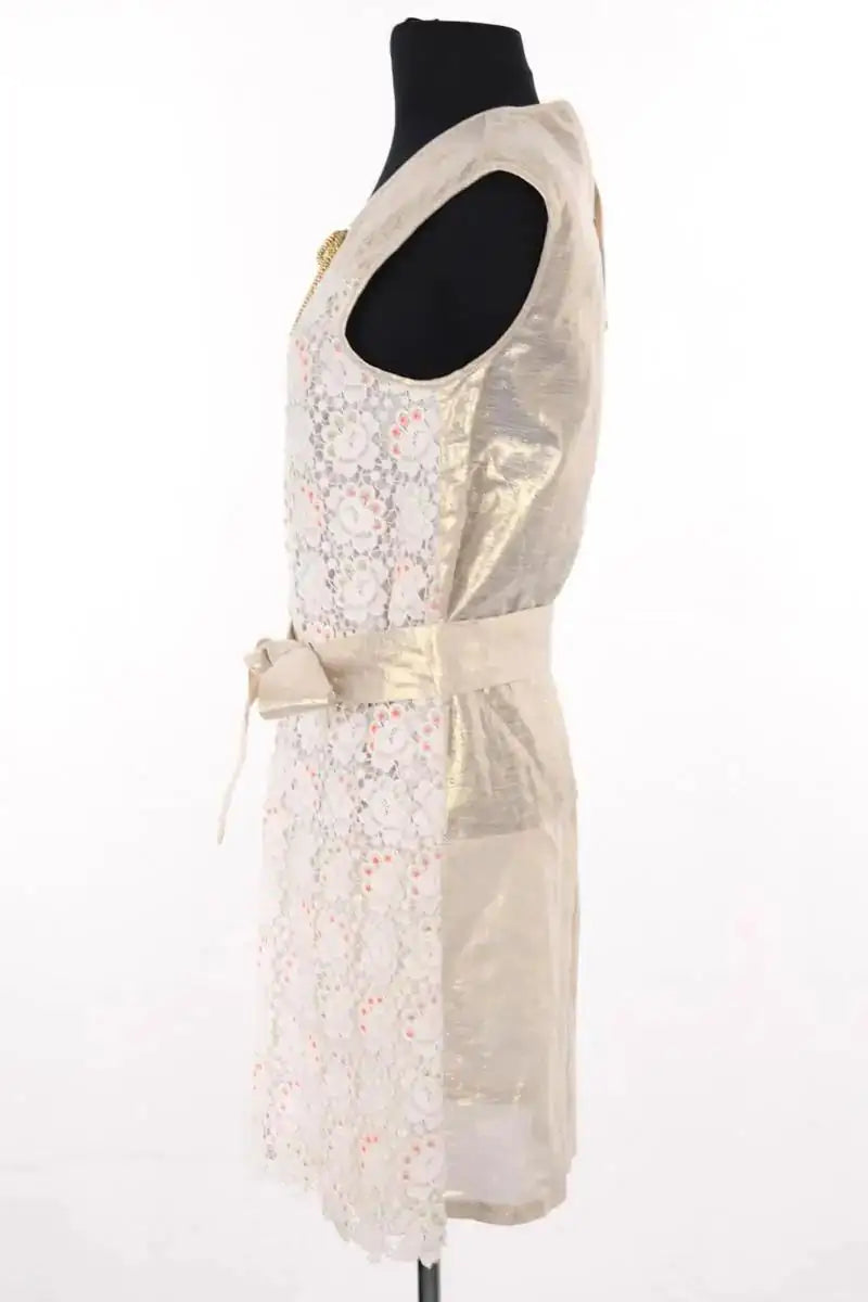 Robe Manoush Doré en Synthétique