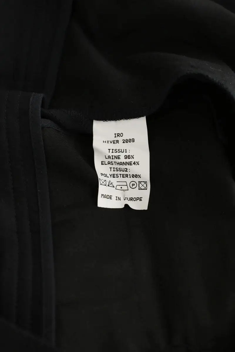 Pantalon slim Iro  Noir