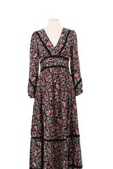 Robe Ba&Sh Noir en Viscose, taille S - Seconde Main