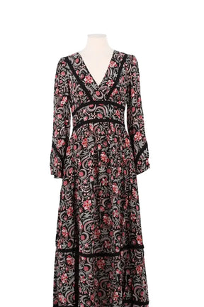 Robe Ba&Sh Noir en Viscose, taille S - Seconde Main