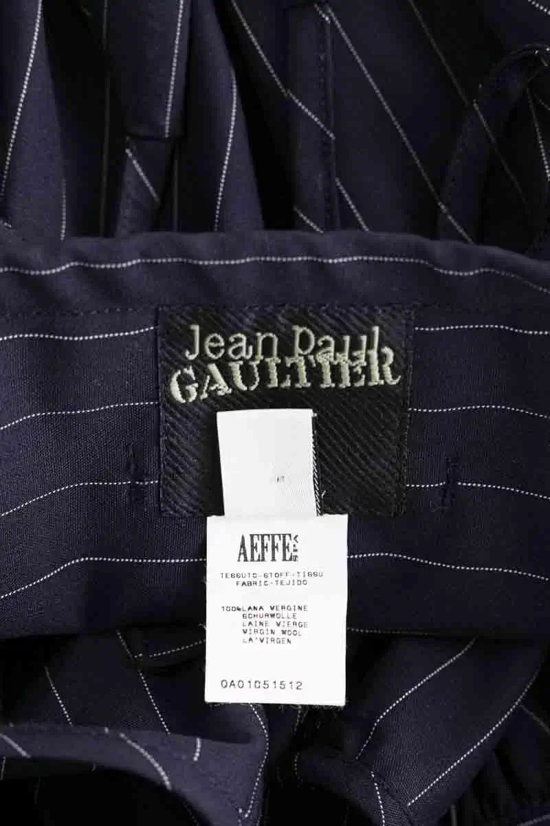 Pantalon Jean Paul Gaultier Bleu en Laine