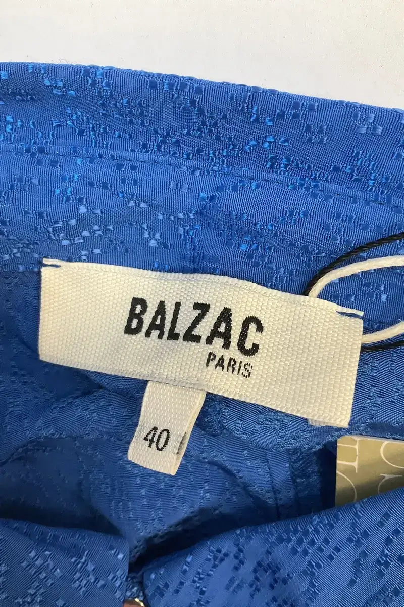 Robe Balzac Bleu en Viscose