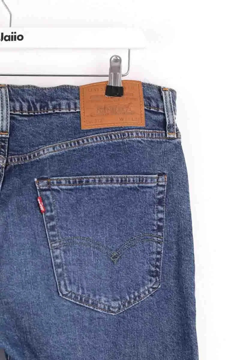 Jean droit Levi's 512 Bleu en Coton