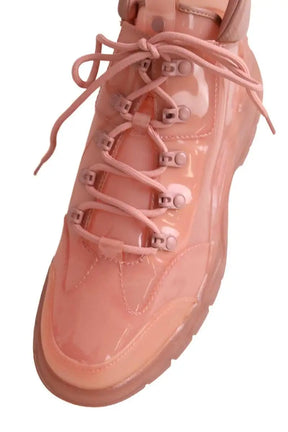 Baskets Charles & Keith Rose en Plastique