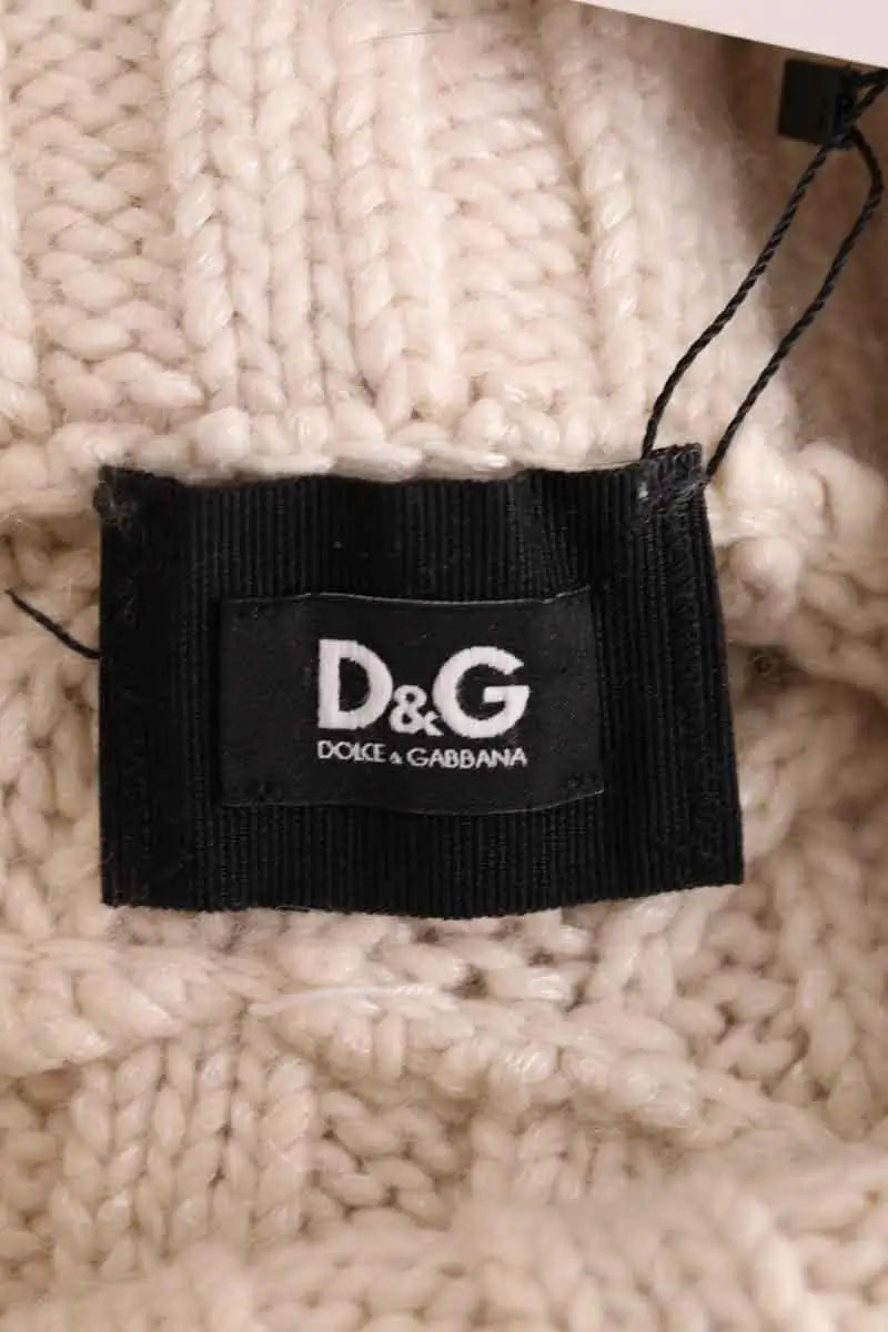 Pull Dolce & Gabbana Blanc en Laine