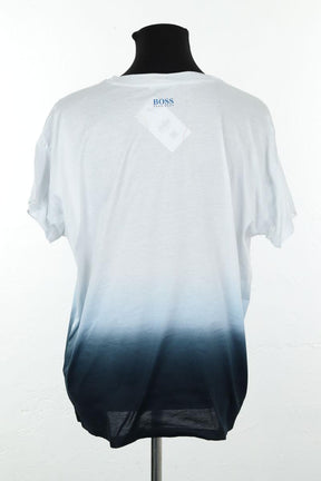 T-shirts Boss  Bleu