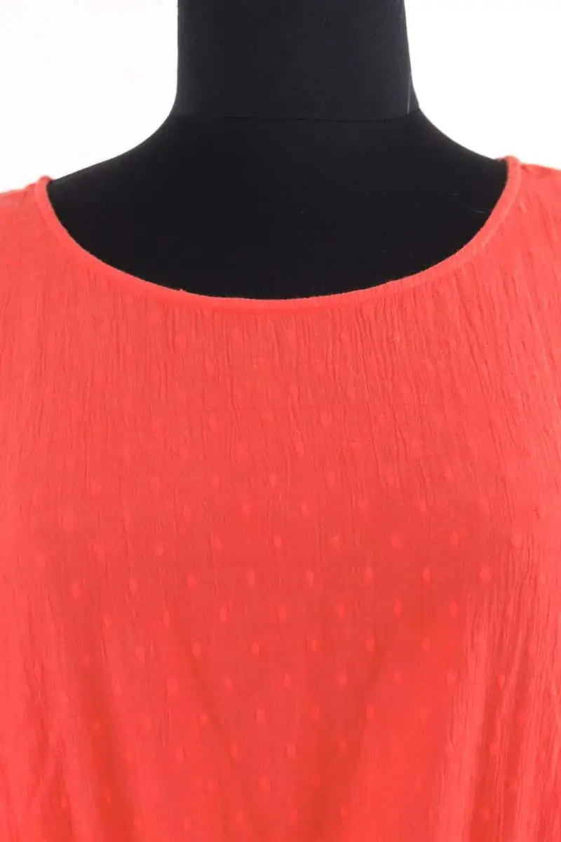 Robe Des Petits Hauts Orange en Synthétique