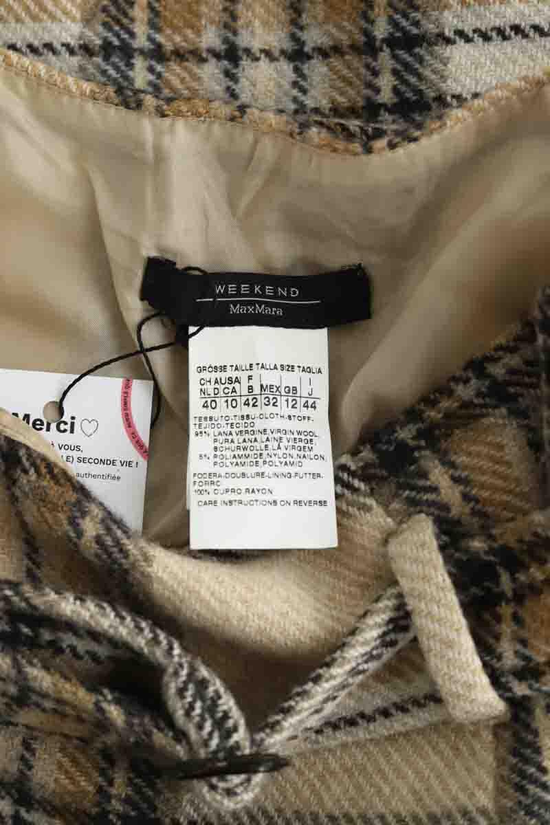 Mi-longueur Max Mara  Beige