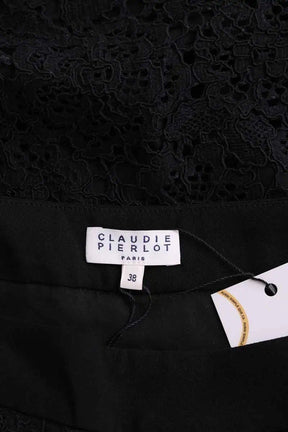 Mini jupe Claudie Pierlot Noir en Coton
