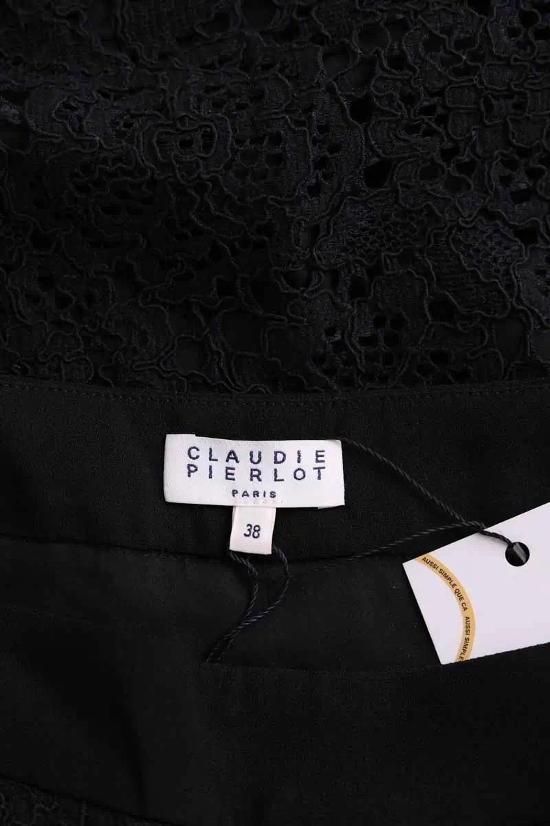 Mini jupe Claudie Pierlot Noir en Coton