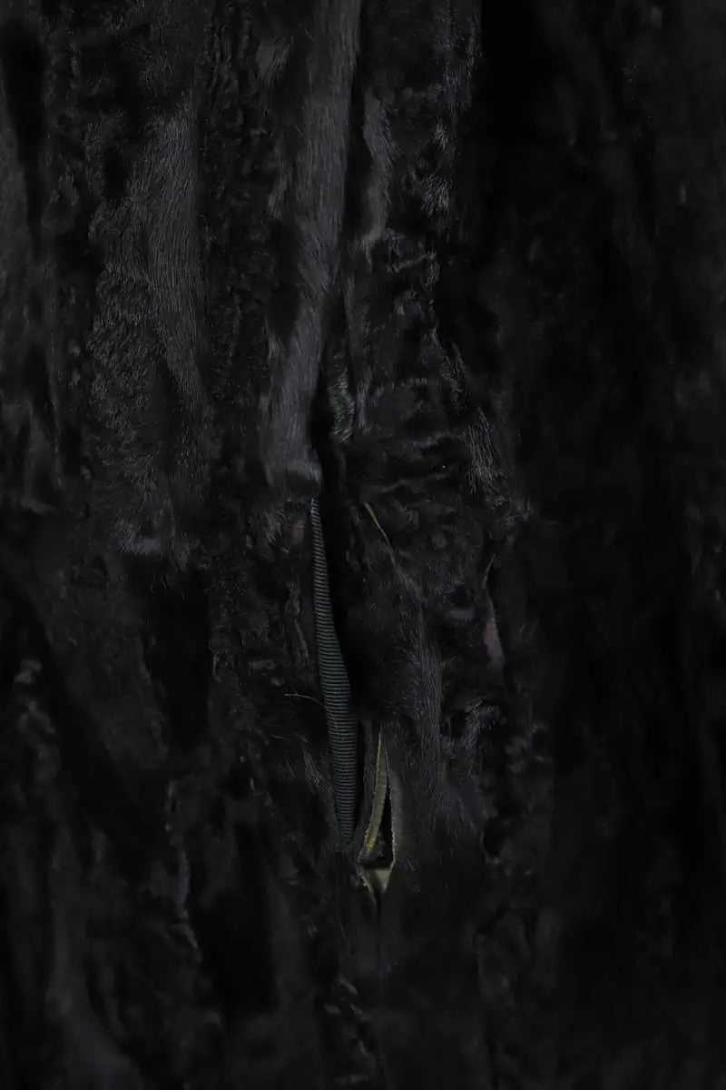 Manteau en astrakhan Other Brand  Noir