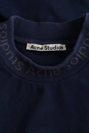 T-shirt Acne Studios Bleu en Coton